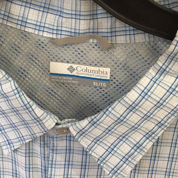 Columbia button down plaid shirt - Picture 2 of 5